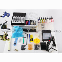 Long Life Tattoo Kit 3 Guns Type Tattoo Machine Power Supply